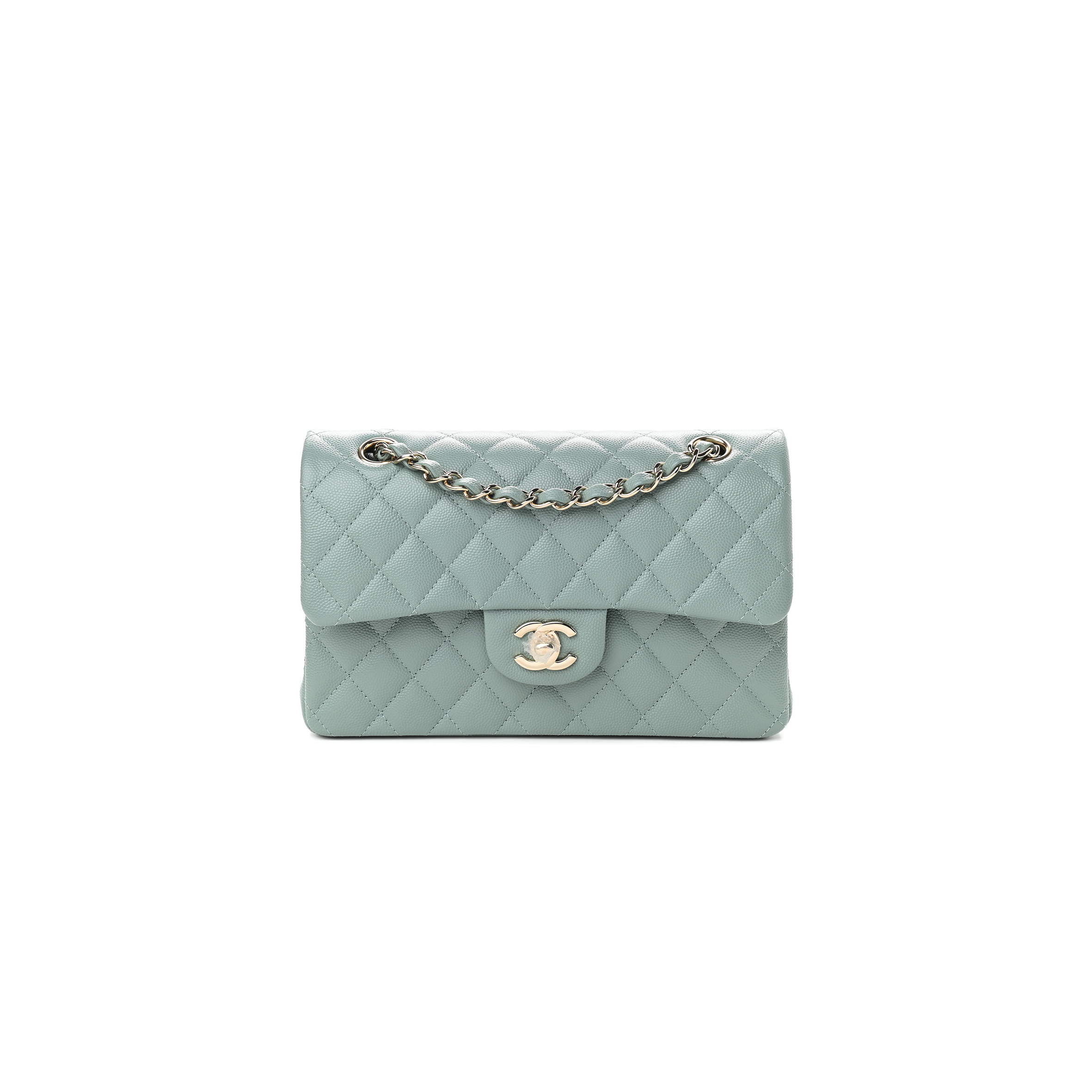 CHANEL CAVIAR QUILTED SMALL DOUBLE FLAP 924443 (23*14.5*6cm)